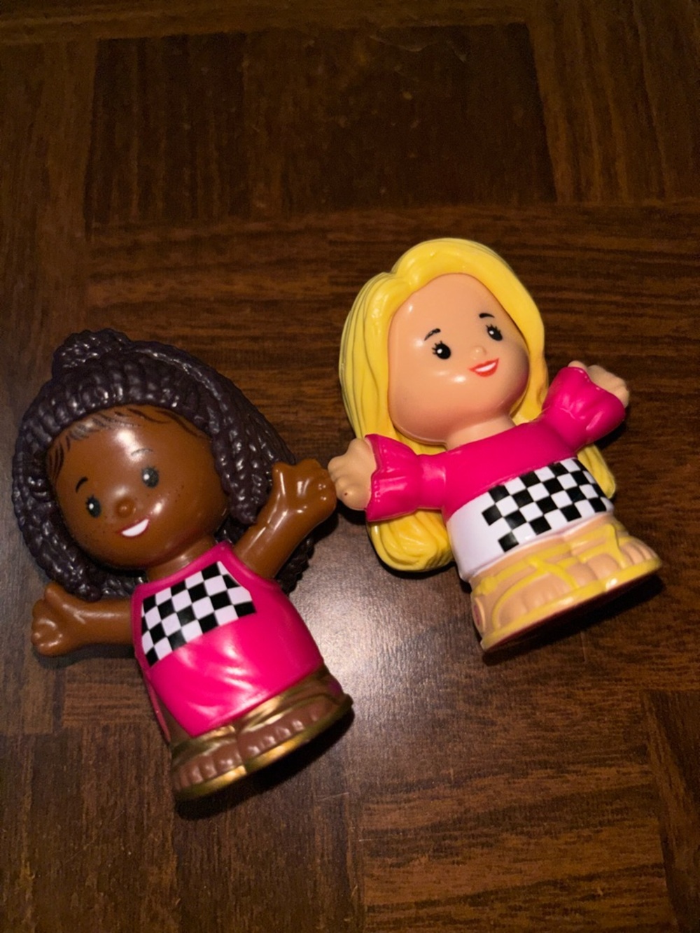 Fisher Price Little People Barbie Figure Lot of 2 – Convertible Car Replacements